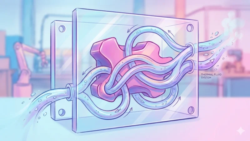 사출 금형 냉각라인(Cooling Line) 설계