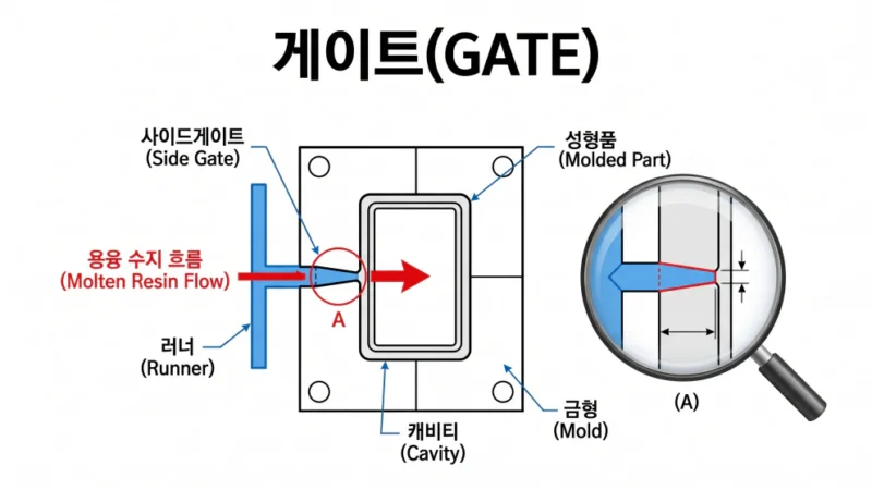 게이트(Gate)의 정의, 역할 및 크기별 설계