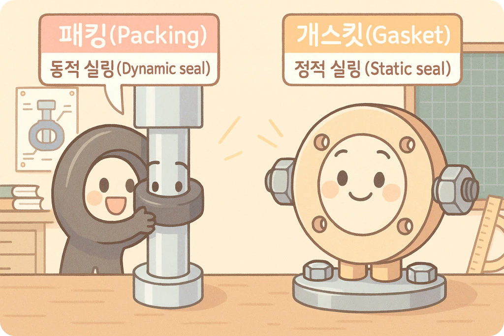 패킹(Packings)과 개스킷(Gaskets)
