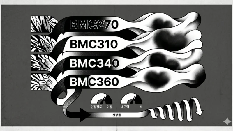 흑심가단 주철(BMC) 규격 및 정밀급/보통급 치수 허용차
