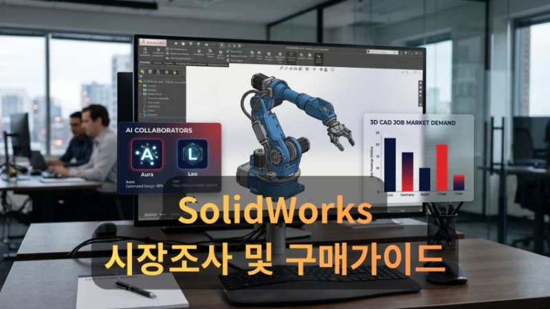 솔리드웍스(SolidWorks) 시장조사 및 패키지별 구매가이드