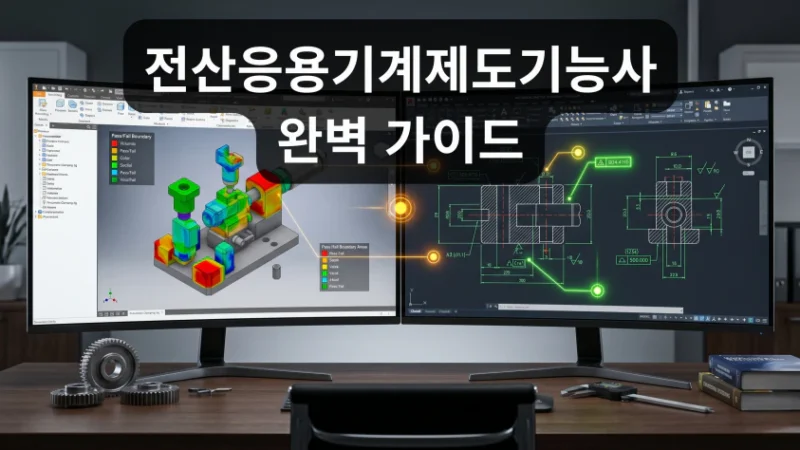 전산응용기계제도기능사 — 비전공자도 합격하는 현실적 로드맵