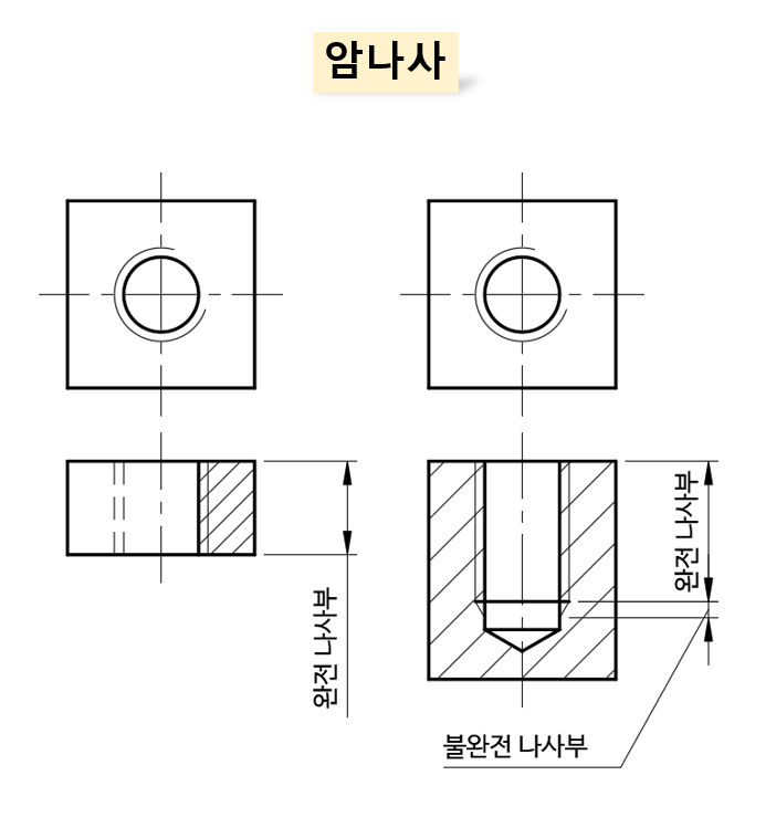 암나사 도시법