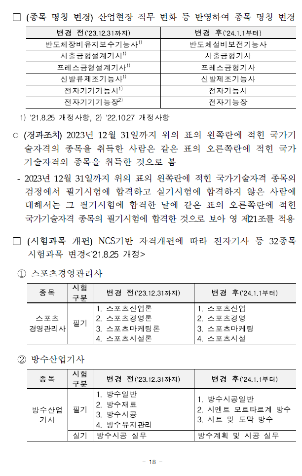 20232025년 연도별 국가기술자격시험 변경사항 안내 img 19