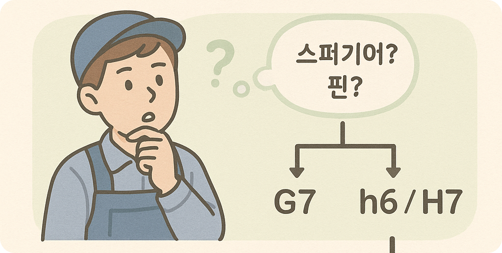 끼워맞춤공차 구조 표준 이해 도해 자료